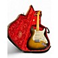 Used 2004 Fender MASTERBUILT BY CHRIS FLEMING 1954 STRATOCASTER REISSUE Faded Tobacco Solid Body Electric Guitar