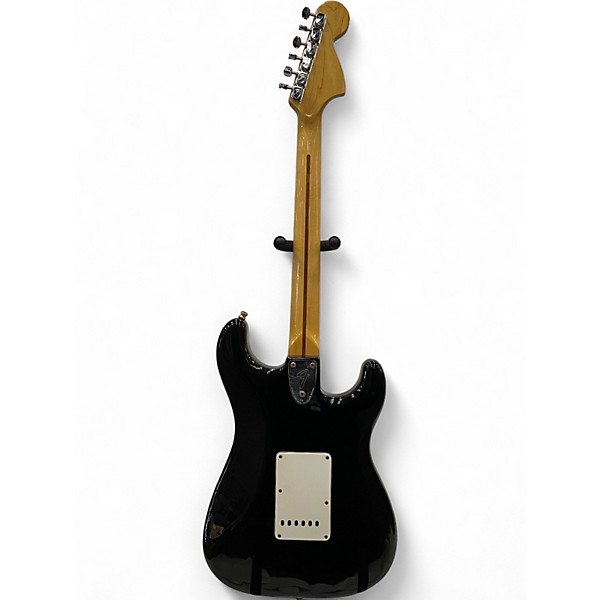 Vintage 1982 Fender American Standard Stratocaster Left Handed Black Electric Guitar