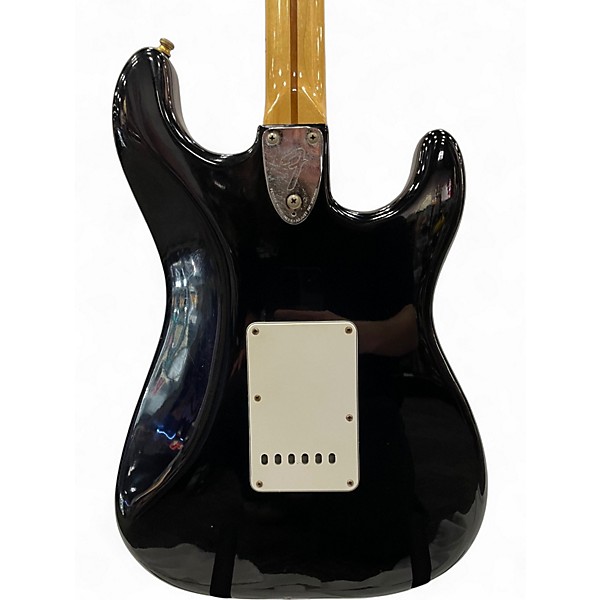 Vintage 1982 Fender American Standard Stratocaster Left Handed Black Electric Guitar