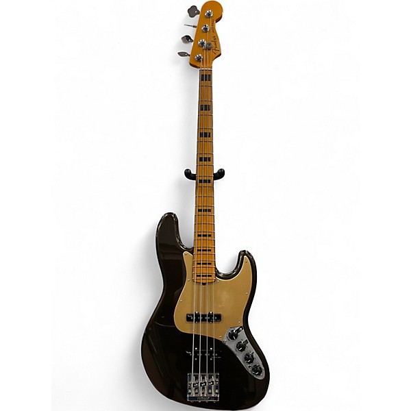 Used 2023 Fender American Ultra Jazz Bass Texas Tea Electric Bass Guitar