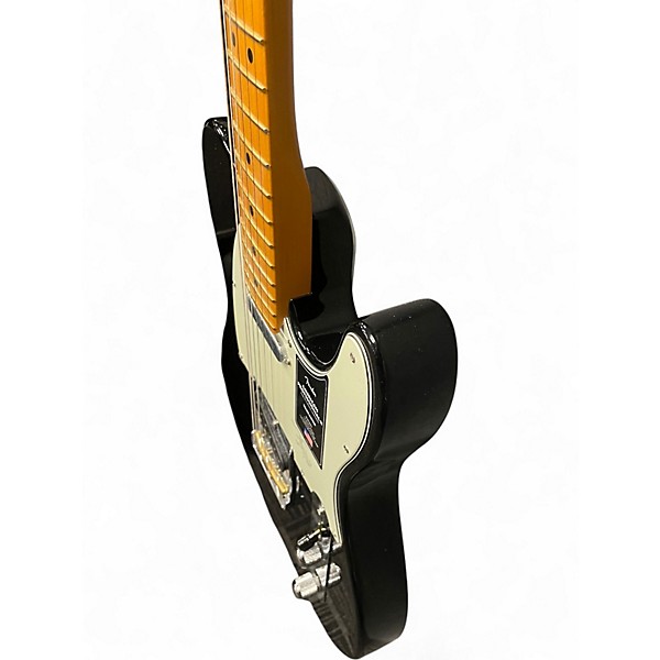 Used Fender American Professional II Telecaster Black Solid Body Electric Guitar