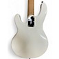 Used Ernie Ball Short Scale Stingray Olympic White Electric Bass Guitar