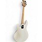 Used Ernie Ball Short Scale Stingray Olympic White Electric Bass Guitar