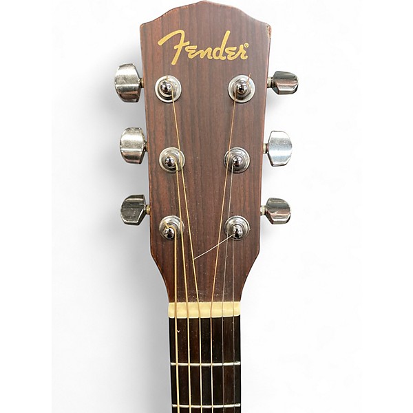Used Fender CD100CE Natural Acoustic Electric Guitar