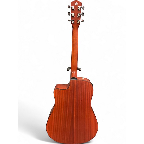 Used Fender CD100CE Natural Acoustic Electric Guitar