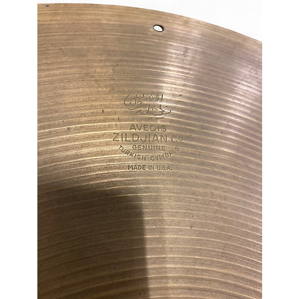 Used 1960s Zildjian 16in Crash Cymbal