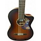 Used Cordoba C4-CE Brown Sunburst Classical Acoustic Electric Guitar