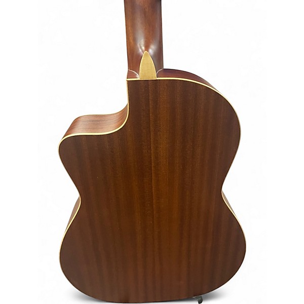 Used Cordoba C4-CE Brown Sunburst Classical Acoustic Electric Guitar