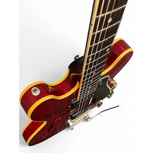 Vintage 1961 Gibson ES-330TDC Worn Cherry Hollow Body Electric Guitar
