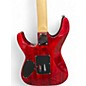 Used ESP LTD M100FM FLAME MAPLE RED Solid Body Electric Guitar