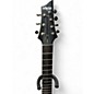 Used Schecter Guitar Research Demon 7 String Black Solid Body Electric Guitar