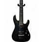 Used Schecter Guitar Research Demon 7 String Black Solid Body Electric Guitar