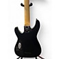 Used Schecter Guitar Research Demon 7 String Black Solid Body Electric Guitar