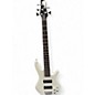 Used Ibanez GSR205 5 String Pearl White Electric Bass Guitar thumbnail