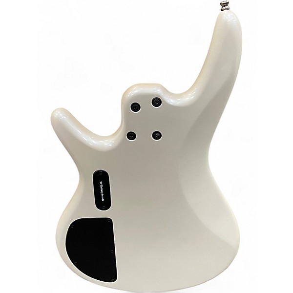 Used Ibanez GSR205 5 String Pearl White Electric Bass Guitar