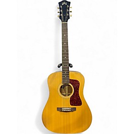 Used Guild D40 Natural Acoustic Electric Guitar