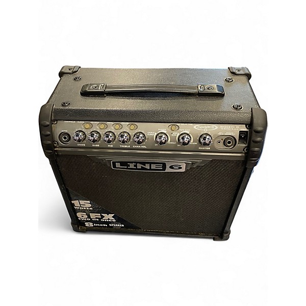 Used Line 6 Spider III 15 1X8 15W Guitar Combo Amp