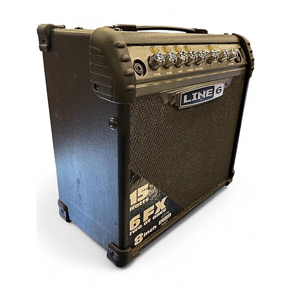 Used Line 6 Spider III 15 1X8 15W Guitar Combo Amp