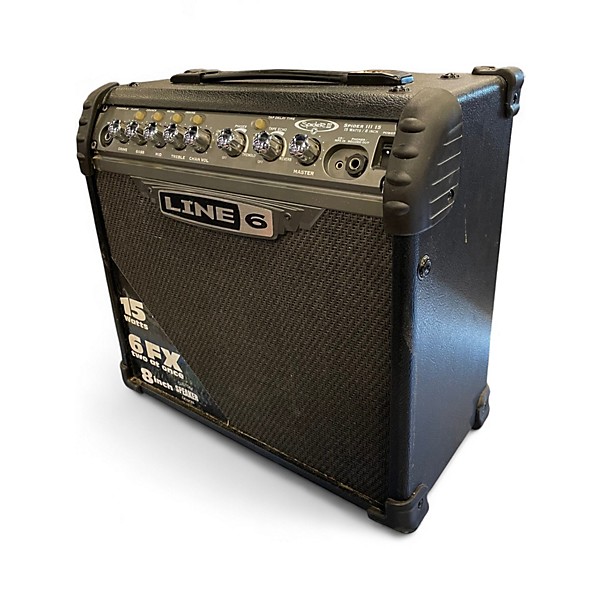 Used Line 6 Spider III 15 1X8 15W Guitar Combo Amp