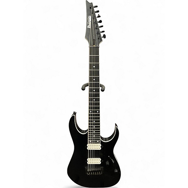 Used Ibanez RGR752AHBFWK Weathered Black Solid Body Electric Guitar