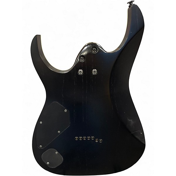 Used Ibanez RGR752AHBFWK Weathered Black Solid Body Electric Guitar