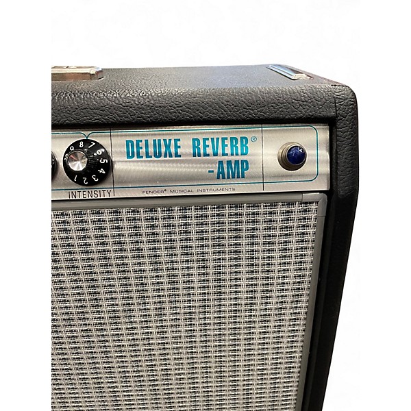 Used Fender 1968 Custom Deluxe Reverb 22W 1x12 Tube Guitar Combo Amp