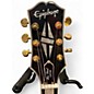 Used Epiphone Les Paul Custom Ocean Blue Quilt Solid Body Electric Guitar
