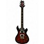 Used PRS SE Custom 24 Semi-Hollow Piezo Guitar Orange Tiger Burst Solid Body Electric Guitar thumbnail