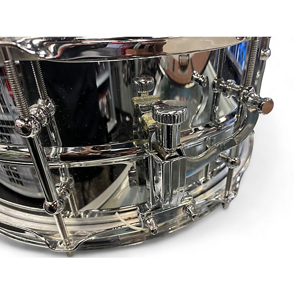 Used Ludwig 6X13 Supralite Snare STEEL Drum