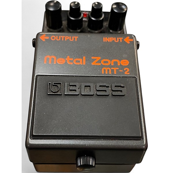 Used BOSS MT2 Metal Zone Distortion Effect Pedal