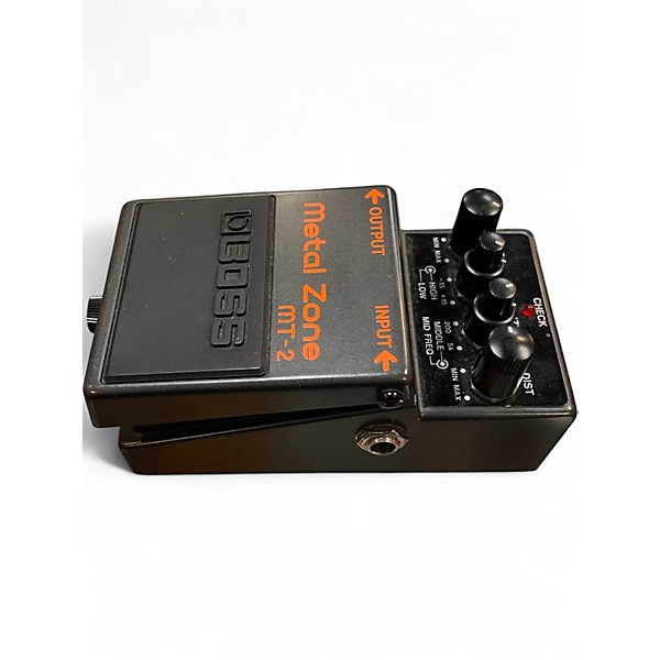 Used BOSS MT2 Metal Zone Distortion Effect Pedal