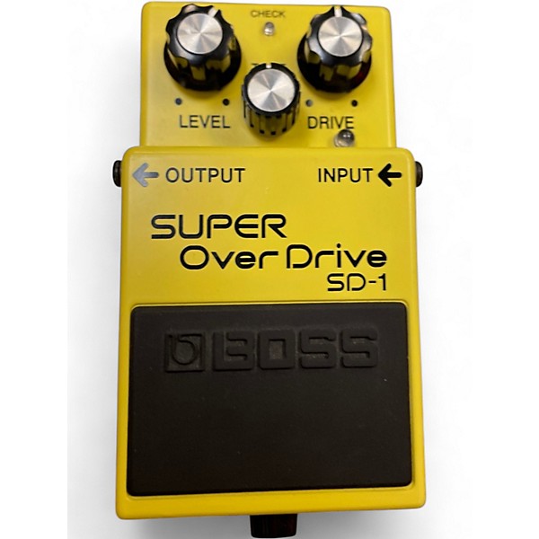 Used BOSS SD1 Super Overdrive Effect Pedal
