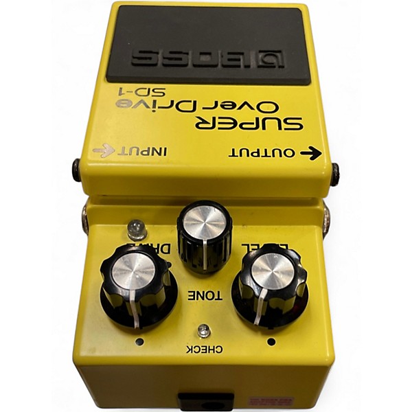Used BOSS SD1 Super Overdrive Effect Pedal