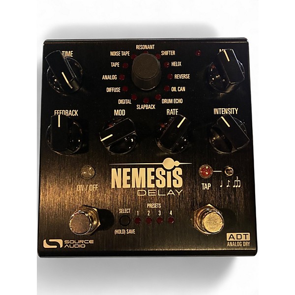 Used Source Audio Nemesis Delay ADT Effect Pedal