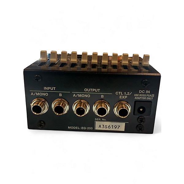 Used BOSS EQ200 Graphic Equalizer Pedal