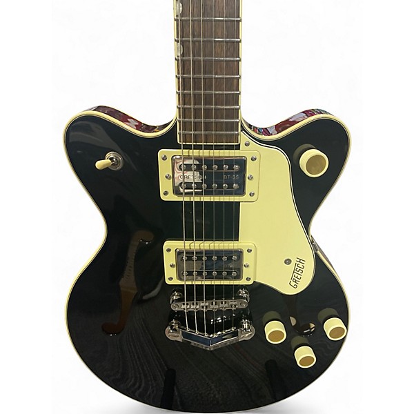 Used Gretsch Guitars G2655 Black Hollow Body Electric Guitar