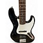 Used Squier Affinity Jazz Bass  Black Electric Bass Guitar