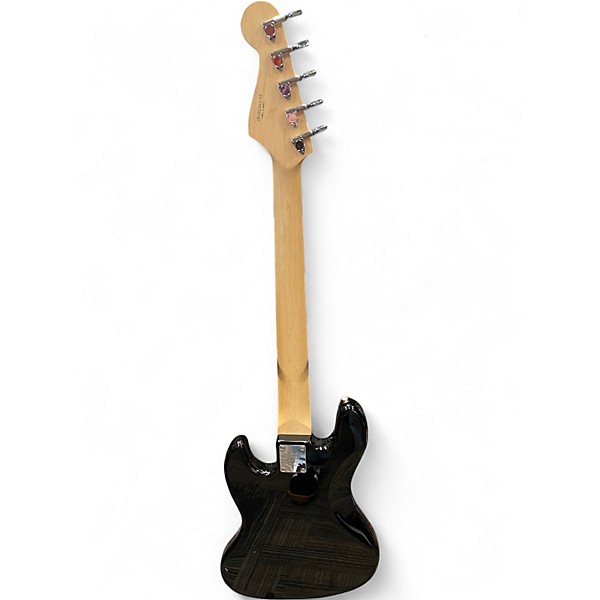 Used Squier Affinity Jazz Bass  Black Electric Bass Guitar