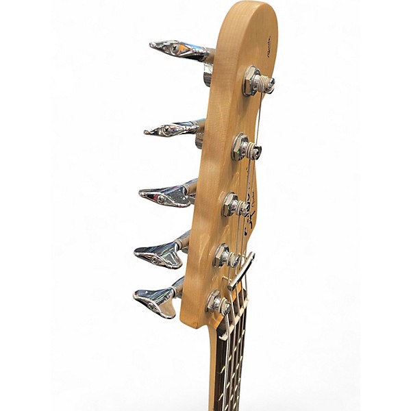 Used Squier Affinity Jazz Bass  Black Electric Bass Guitar