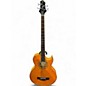 Used Greg Bennett Design by Samick AB-11CE Quilted Amber Acoustic Bass Guitar thumbnail