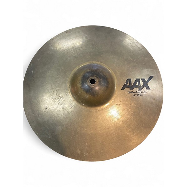 Used SABIAN 14in AAX Xplosion Hi Hat Pair Cymbal