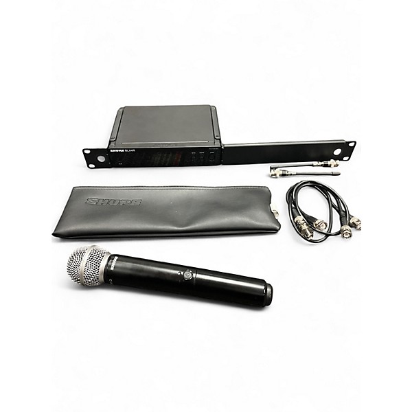 Used Shure BLX4R/SM58 Handheld Wireless System