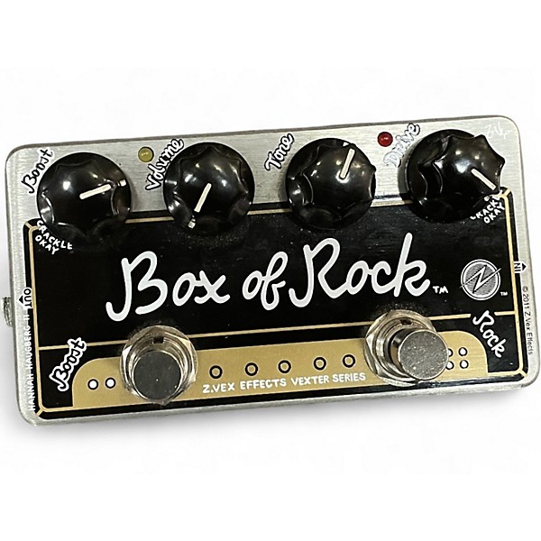 Used ZVEX Box Of Rock Distortion Boost Effect Pedal