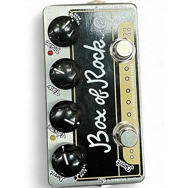 Used ZVEX Box Of Rock Distortion Boost Effect Pedal