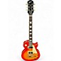Used 2013 Epiphone Les Paul Standard Cherry Sunburst Solid Body Electric Guitar thumbnail