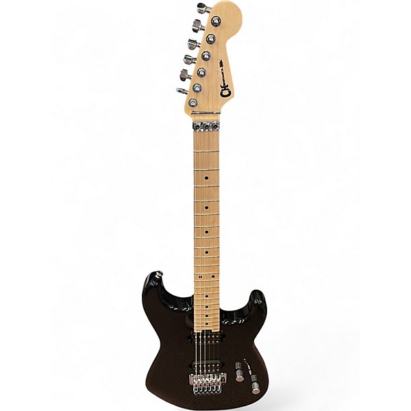 Used Charvel Pro Mod San Dimas HH FR Black Solid Body Electric Guitar