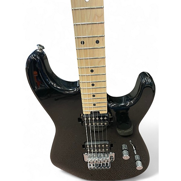 Used Charvel Pro Mod San Dimas HH FR Black Solid Body Electric Guitar