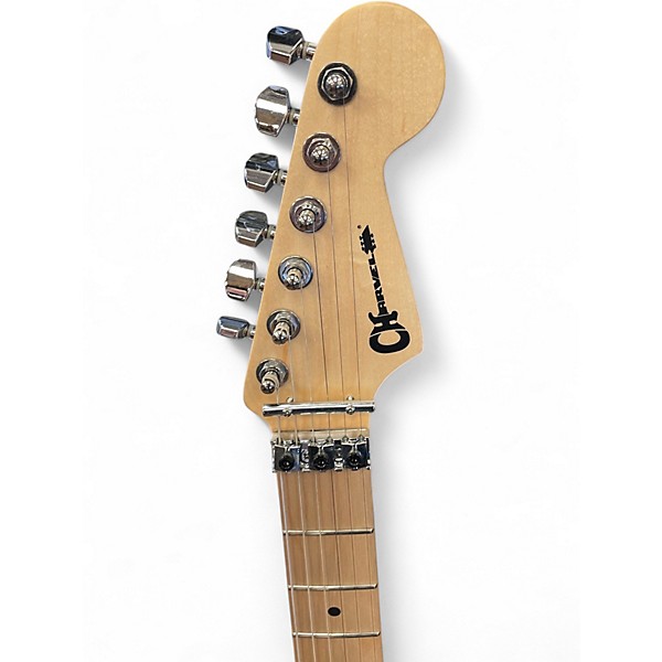 Used Charvel Pro Mod San Dimas HH FR Black Solid Body Electric Guitar