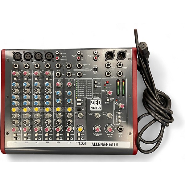 Used 2014 Allen & Heath ZED10FX Unpowered Mixer