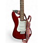 Used Hamer SLAMMER Candy Red Burst Solid Body Electric Guitar